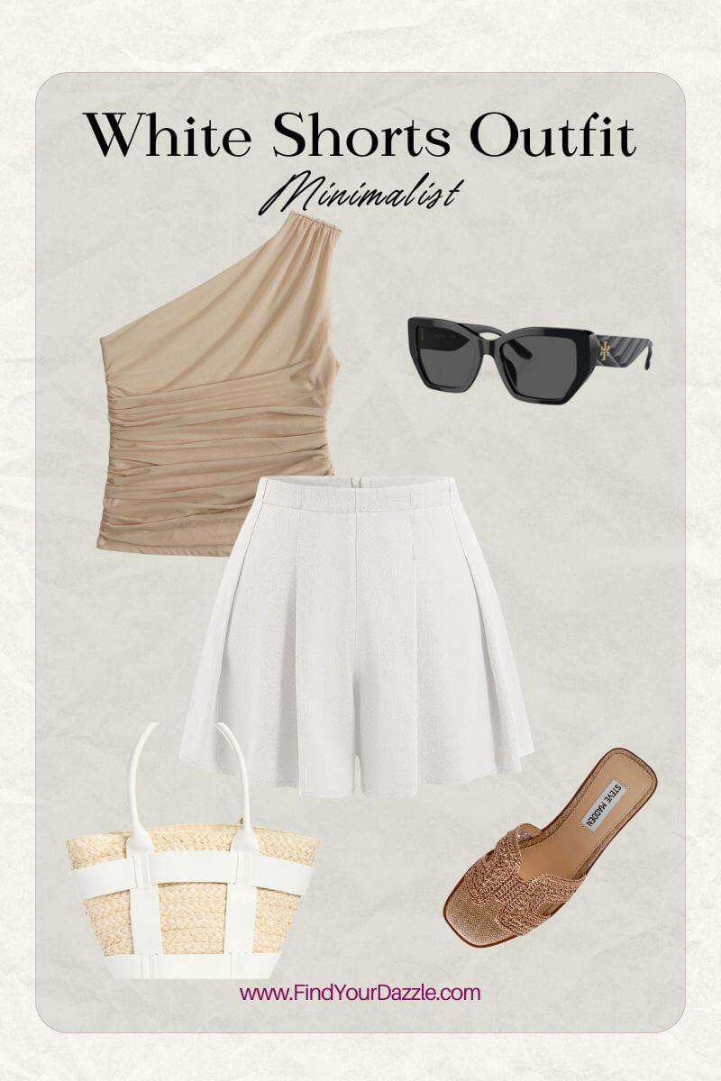 Casual white shorts outfit for traveling or  warm weather vacation! 

#LTKTravel #LTKootd
