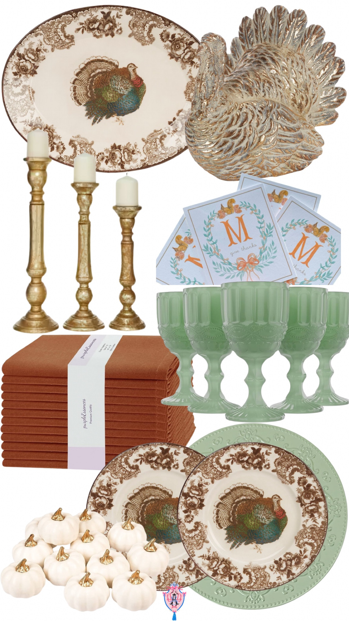 Thanksgiving table setting | holiday decor | seasonal decorating | table display | fall holidays 

#LTKHoliday #LTKHome #LTKSeasonal