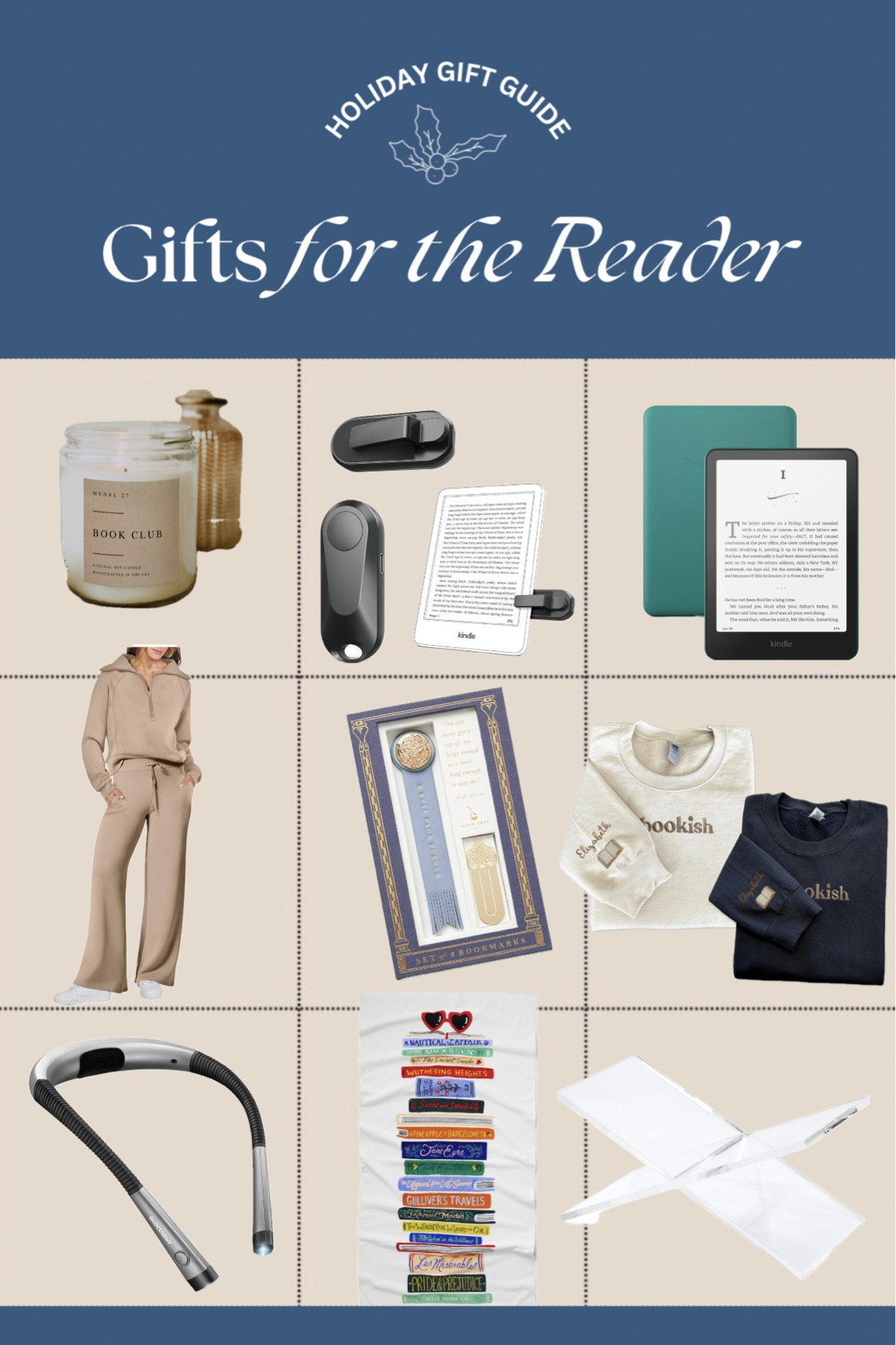 Holiday Gift Guide for Readers!

#LTKGiftGuide #LTKHoliday #LTKFindsUnder50