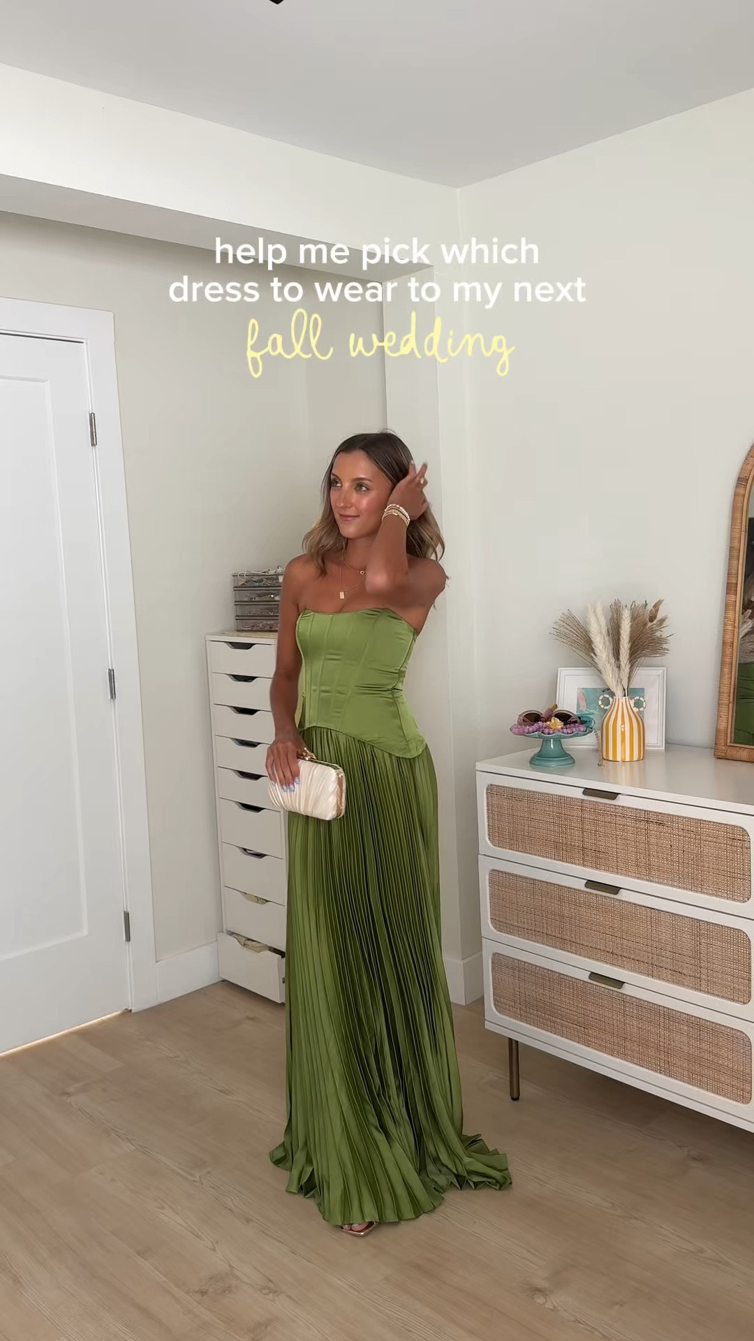 fall wedding guest dress dress from @lulus ⭐️💍 code STYLEDBYMCKENZ for 20% off your *first* purchase - if code isn’t working try using a different email when placing your order :). wearing a size XS and am 5’3

#LTKWedding