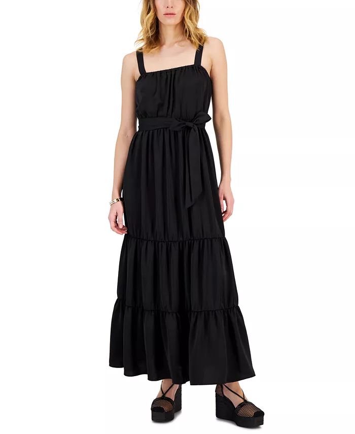 Women's Tiered Maxi Dress, Created for Macy's | Macys (US)