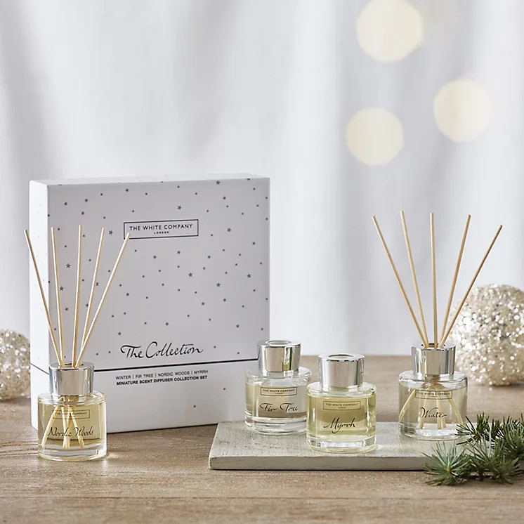 The Seasonal Collection – Mini Diffuser Set | The White Company UK & ROW