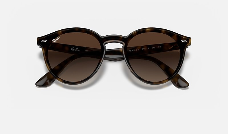 BLAZE RB4380N Sunglasses in Light Havana and Brown | Ray-Ban® | Ray-Ban (US)