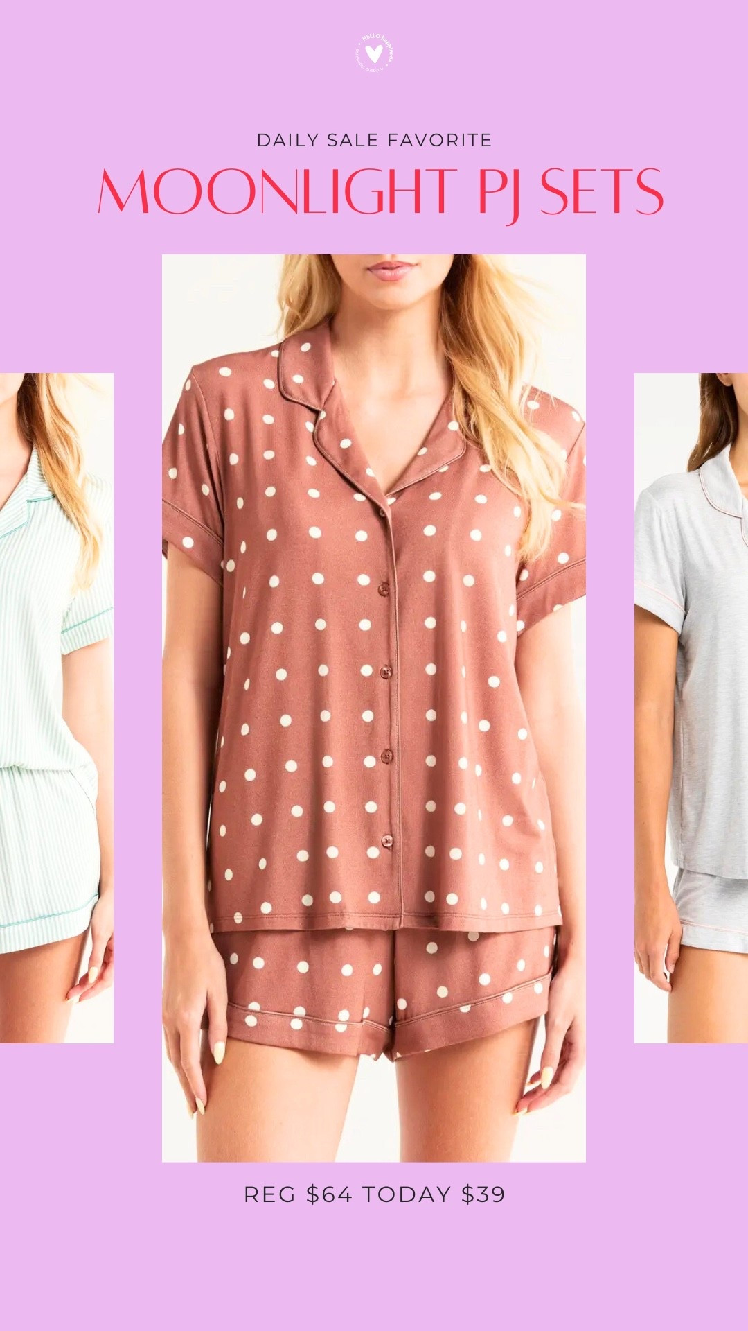 daily sale fav | moonlight pj sets 

#LTKSaleAlert
