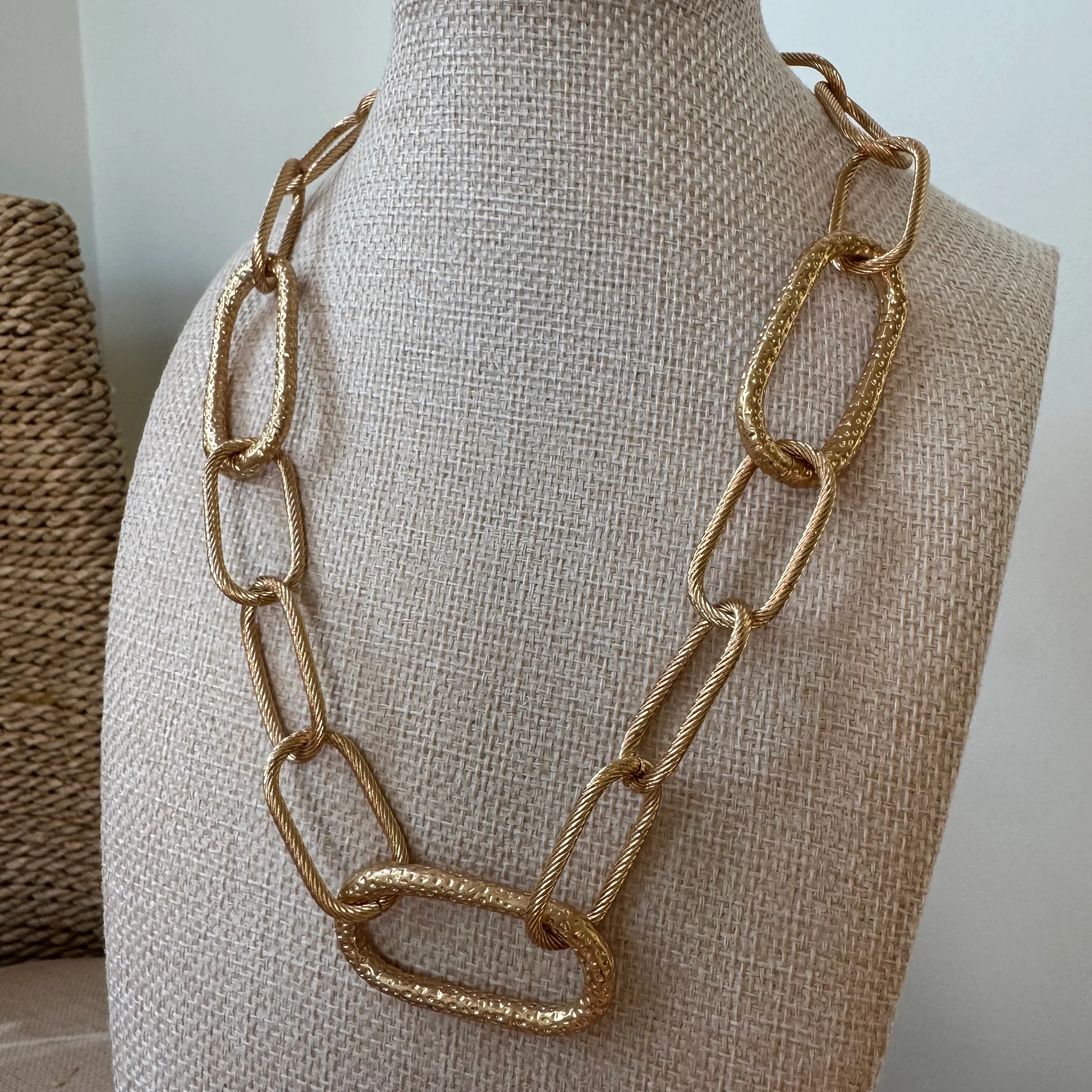 Heirloom Link Necklace | Erin McDermott Jewelry