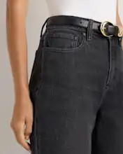 Bella Stretch Barrel Jeans | Quince