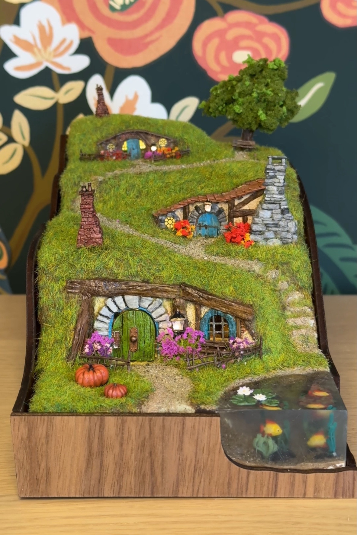 My completed Hobbiton book nook! Check out many of the materials that I used to create it! 

DIY. Crafting. Miniatures. Book lovers. 

#LTKbump #LTKfamily #LTKSeasonal