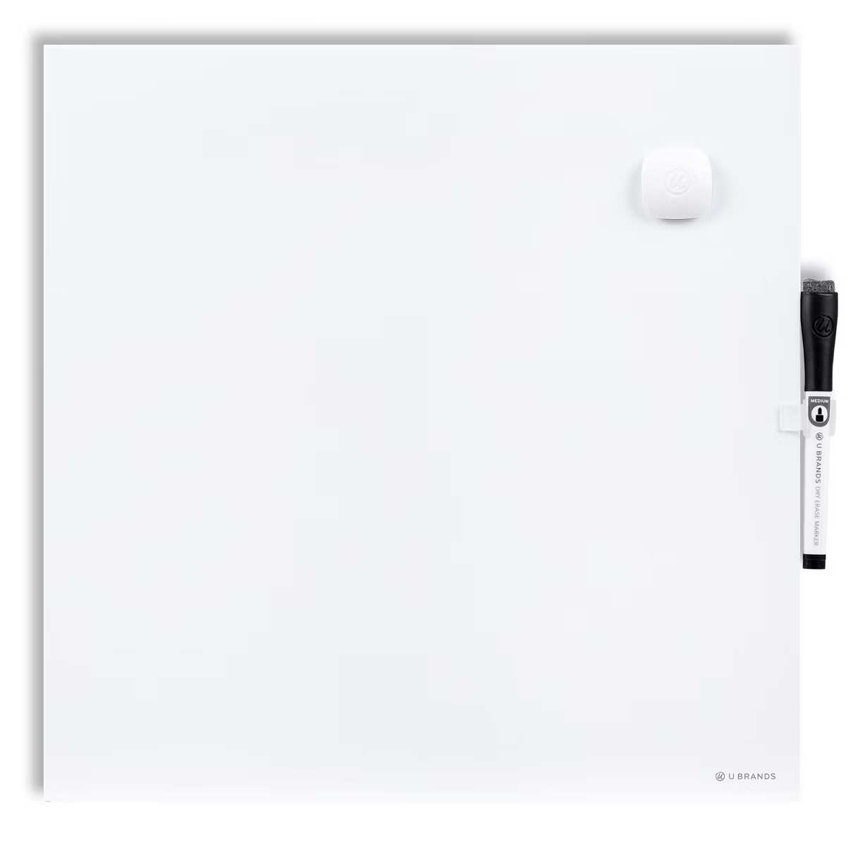 U Brands 14" Square Tile Magnetic Dry Erase Board: Wall Mount Wipe-Off Surface, Includes Mounting... | Target