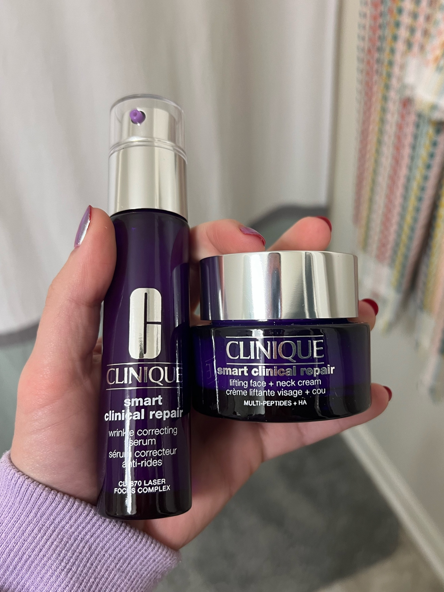 Clinique wrinkle serum and cream 

#LTKsalealert #LTKbeauty #LTKfindsunder50
