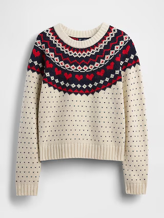 Cotton-Blend Raglan Crewneck Sweater | Gap (US)