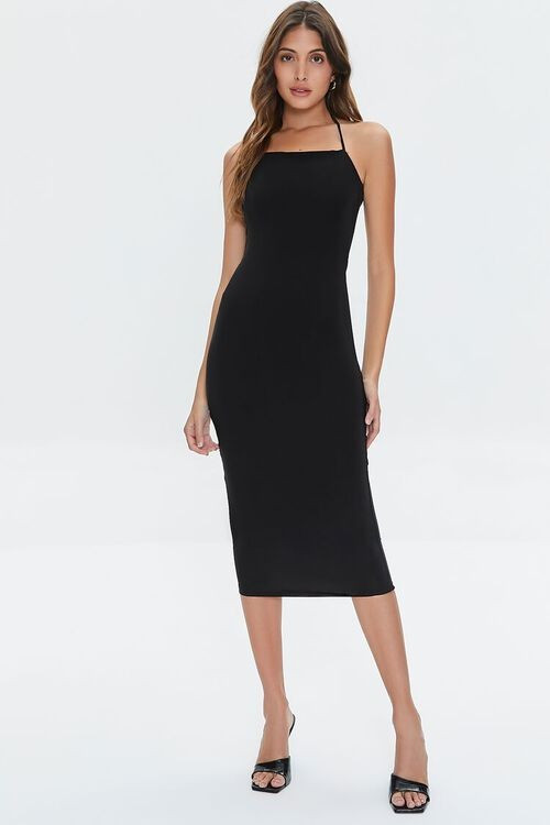 Bodycon Halter Midi Dress | Forever 21 | Forever 21 (US)