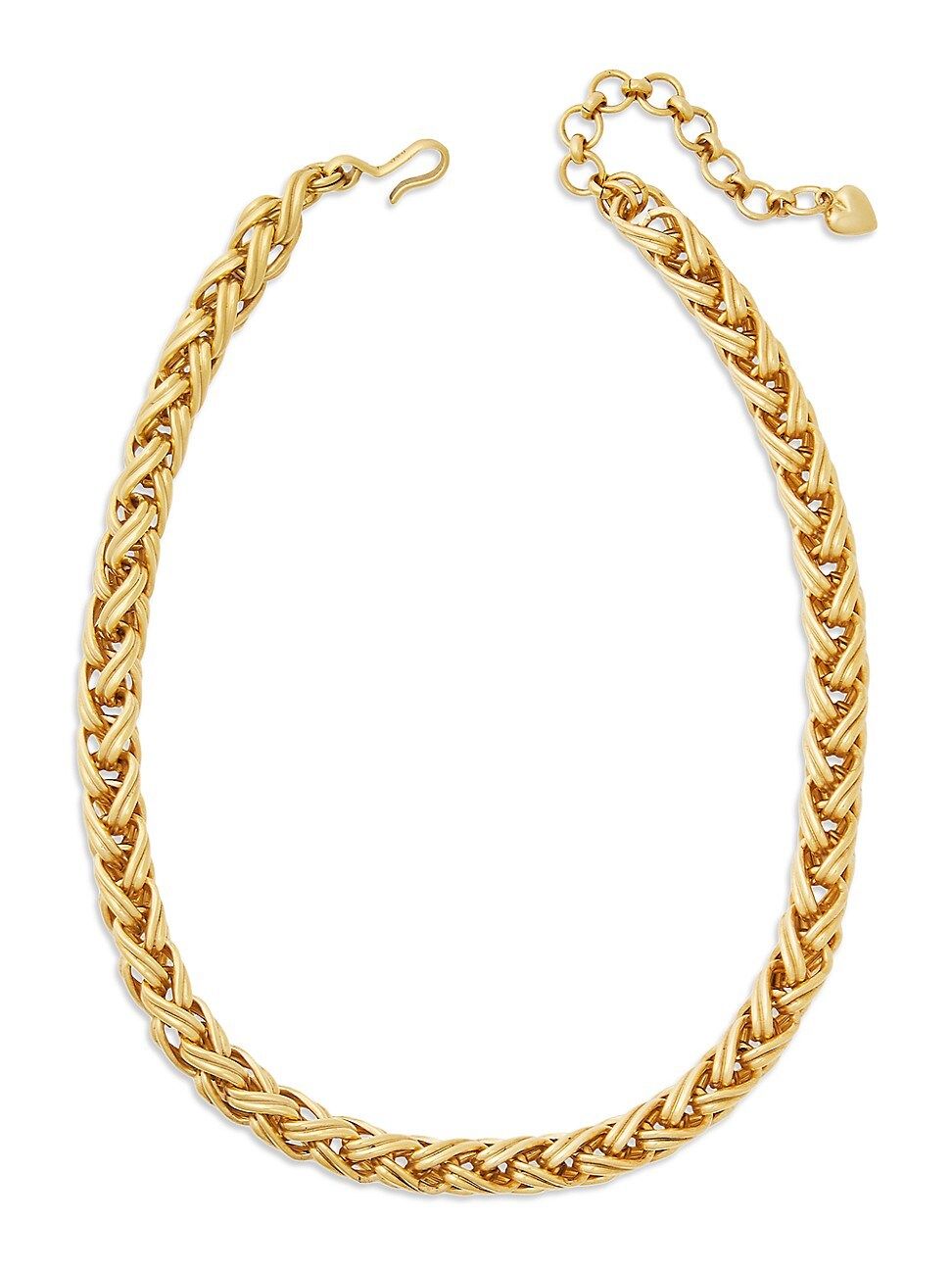 Twist 24K Gold-Plated Chain Necklace | Saks Fifth Avenue