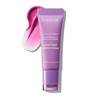 LANEIGE Lip Glowy Balm: Sheer Tinted Lip Moisturizer with Shea Butter, for Hydrating Shine & Soft... | Amazon (US)