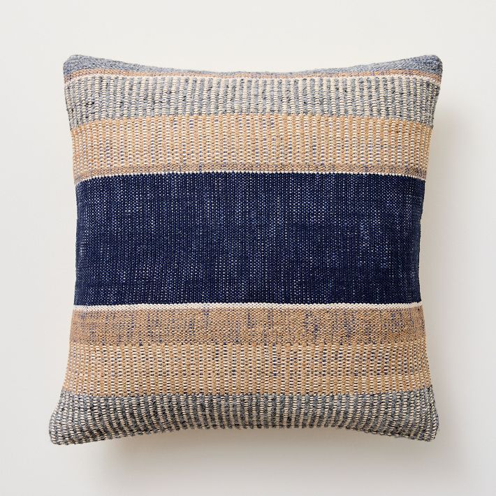 Bold Center Mixed Stripe Pillow Cover | West Elm (US)