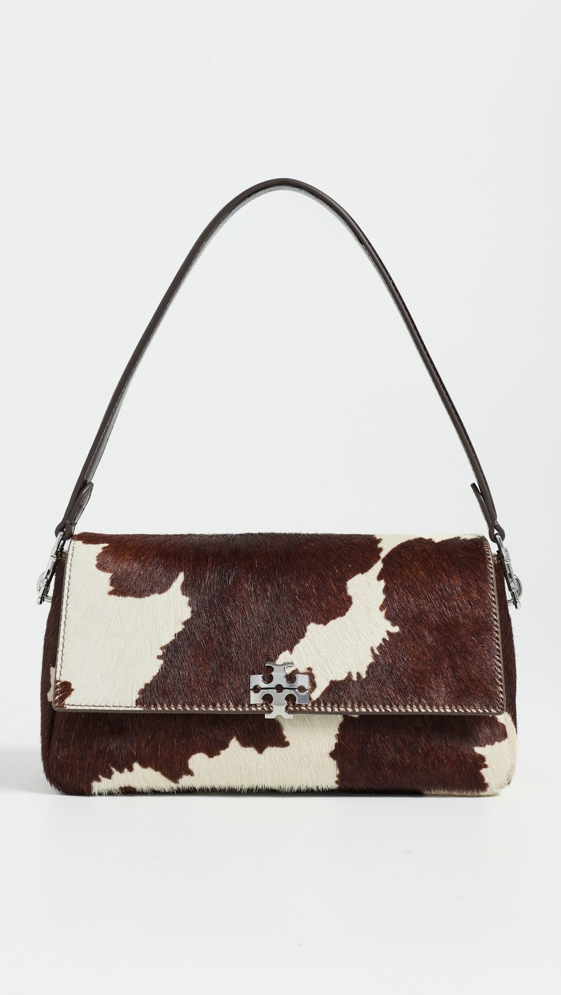 Tory Burch Charlie Haircalf Small Shoulder Bag | Shopbop | Shopbop