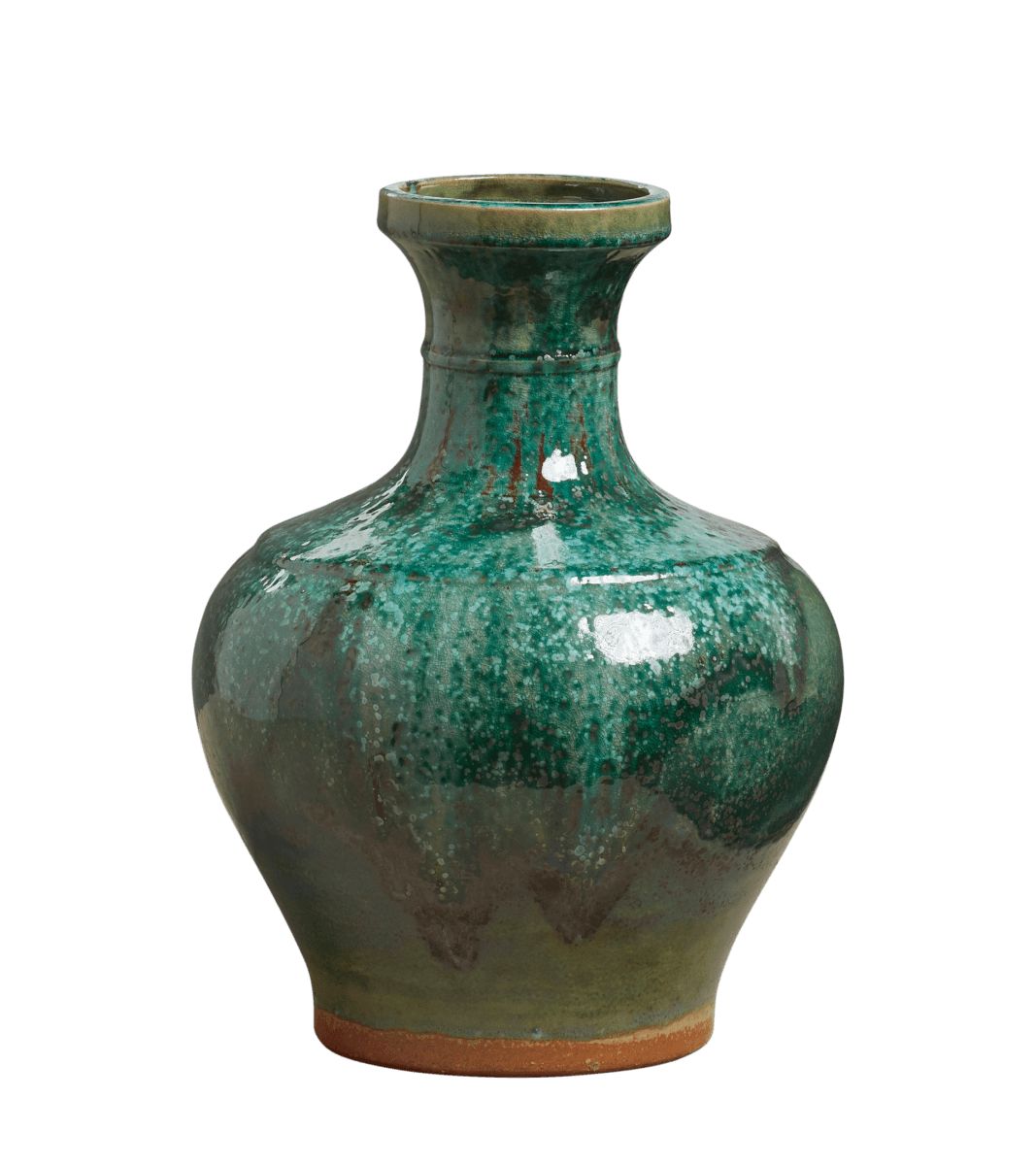 Yushan Vase - Antique Green | OKA US