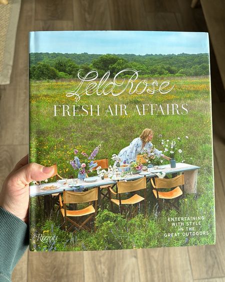 A new favorite coffee table book! Lela Rose shares over 20 stunning outdoor fête’s with inspiration, recipes, details and more. From Texas to NYC to Wyoming, she covers all outdoor settings with Fresh Air Affairs!

While Lela’s set-ups are a bit on the bougie side, the inspiration and concepts are very doable on practical budgets and in your own home! I love nothing more than to be outside with family, so I’ll definitely be turning to this book for dinner party ideas, home decor inspo, floral design and more. 

#entertaining #hosting #outdoordining #outdoorparty #partyinspo #partyideas #outdoors

#LTKSeasonal #LTKfindsunder50 #LTKGiftGuide