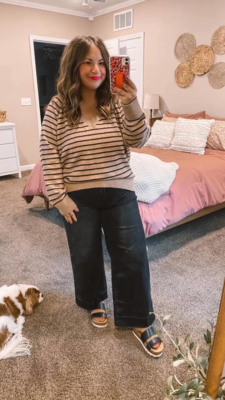 On sale for $24!!
A neutral & cozy fall fit from Amazon & Old Navy.

sandals: fit true to size // wearing a 5
jeans: fit true to size // wearing a 14
sweater: fits true to size // wearing a large

#LTKFindsUnder50 #LTKSaleAlert #LTKStyleTip