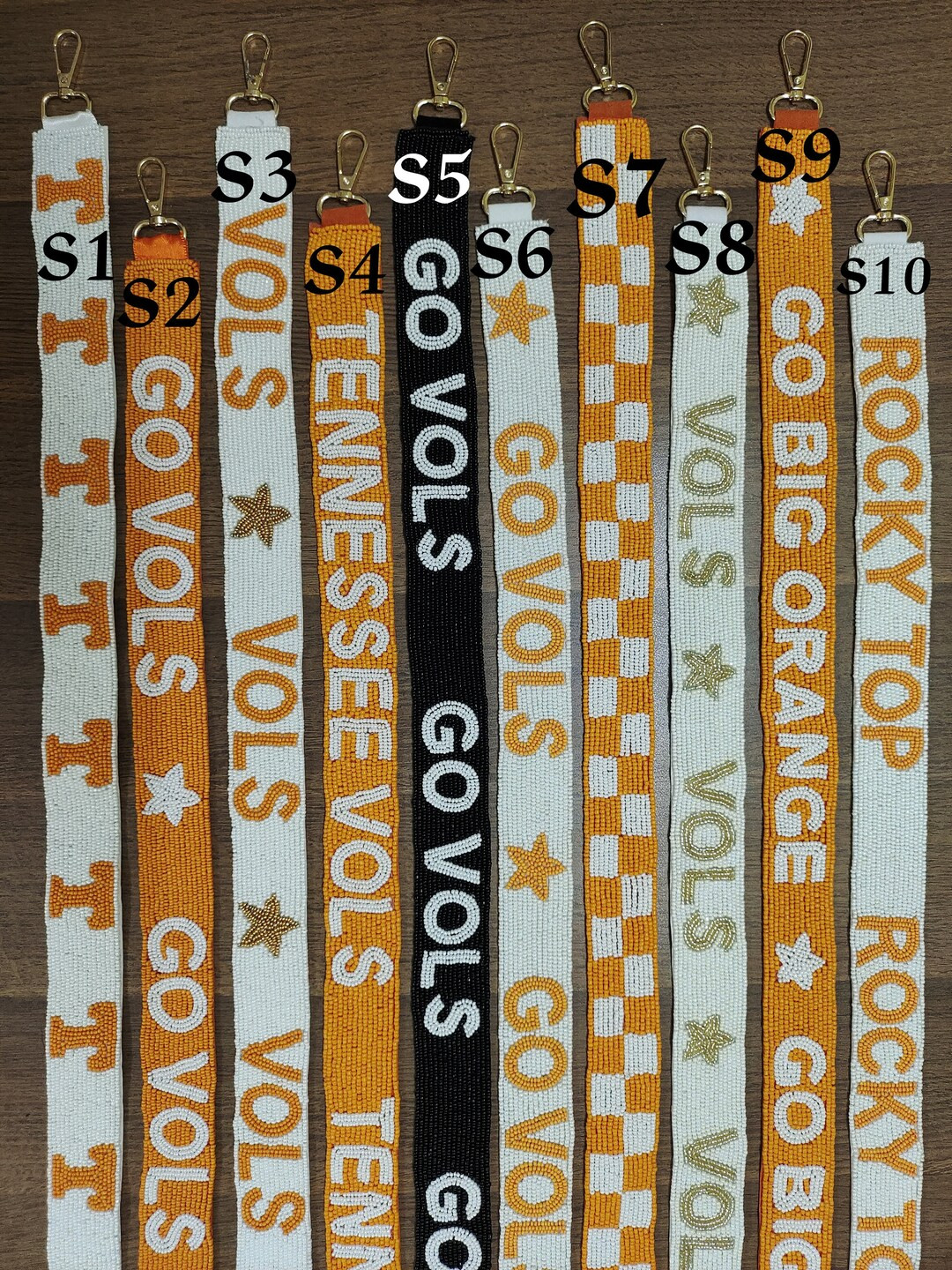 Beaded Purse Strap Beaded Game Day Bag Strap Beaded Gameday - Etsy | Etsy (US)