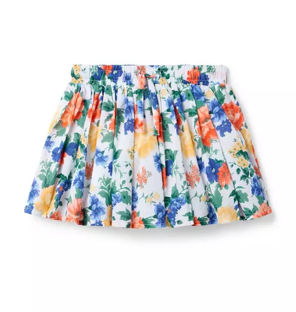 Floral Pleated Skort | Janie and Jack