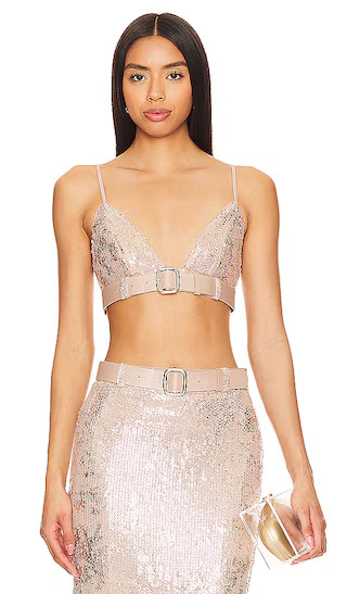 Jobelle Bra Top in Taupe | Revolve Clothing (Global)