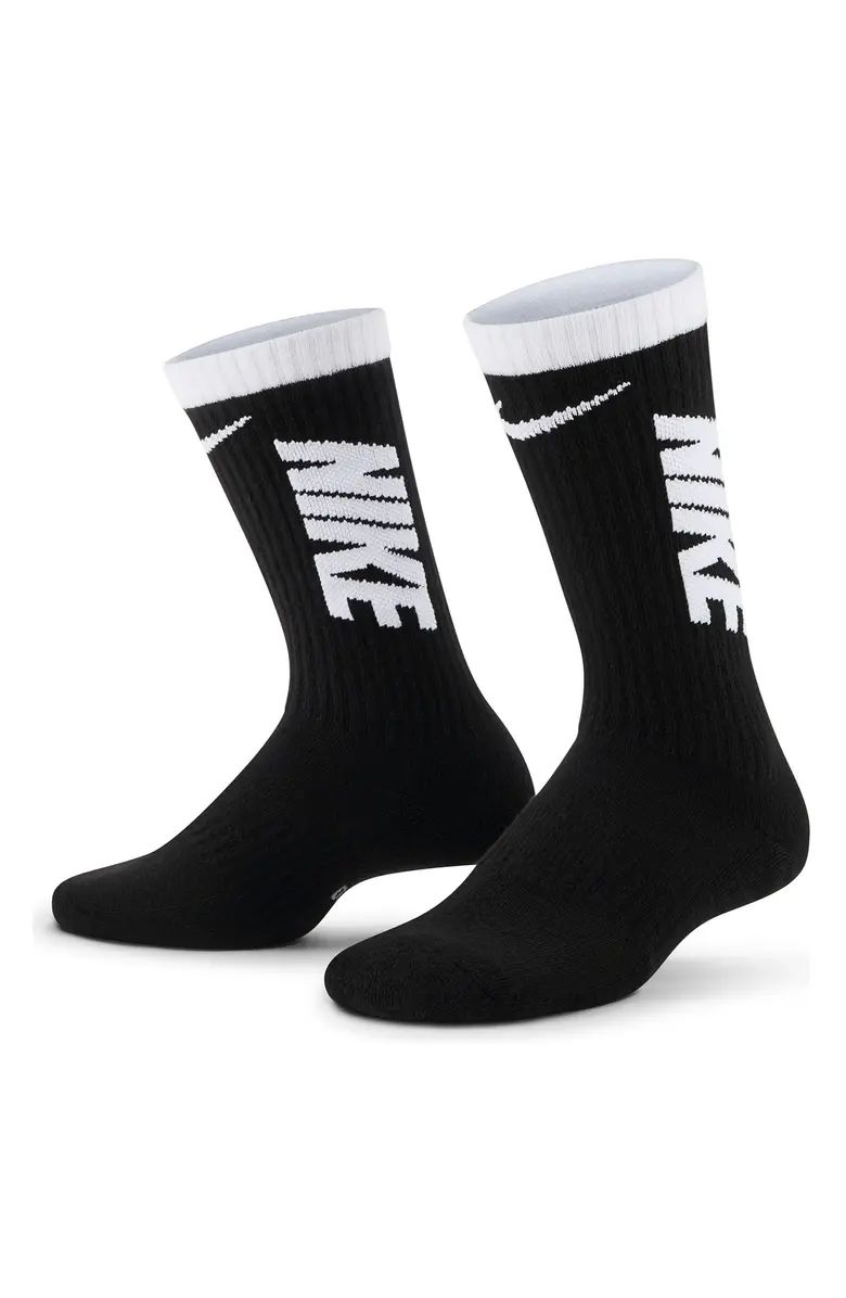 Nike Everyday Crush Crew Socks - Pack of 3 | Nordstrom | Nordstrom