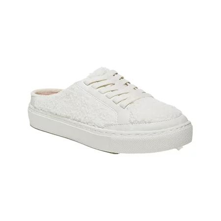 Dr. Scholl s NBD Women s Faux Shearling or Wool Sneaker Mules Ivory Size 8 | Walmart (US)