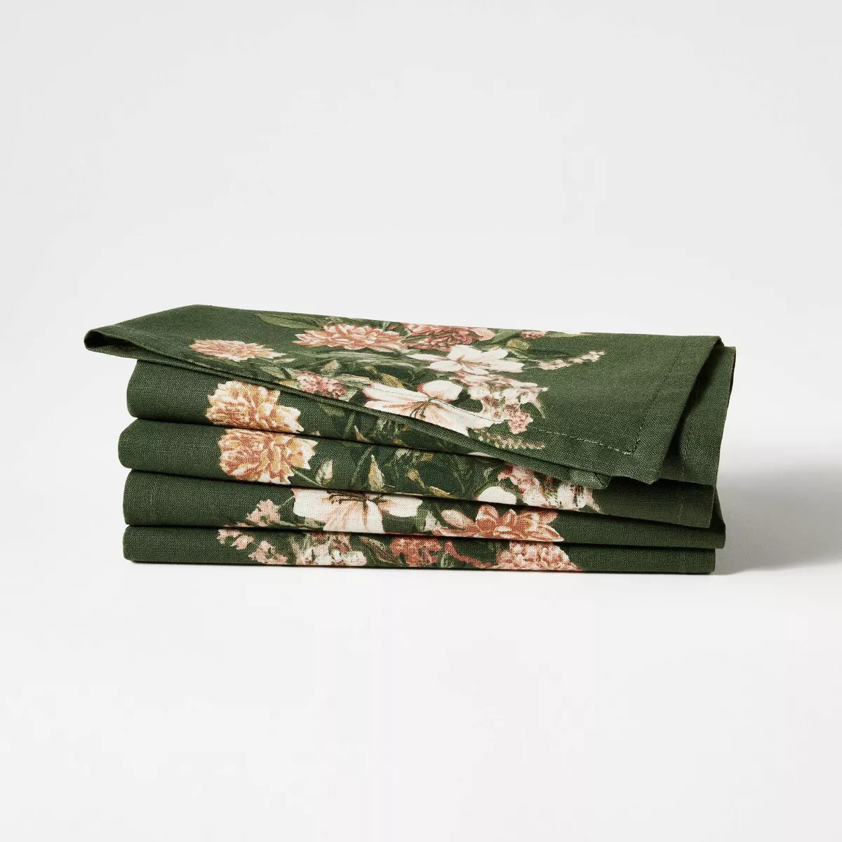 4pk Floral Napkins - Threshold™ designed with Studio McGee | Target