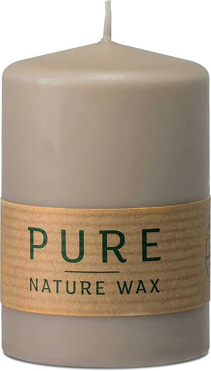 Hyoola Pure Natural Pillar Candles - Made of 100% Natural Wax - Paraffin Free - 2.3 x 3.5 Inch - ... | Amazon (US)