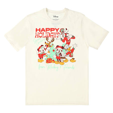Disney Mickey & Friends 'Happy Holidays' Graphic Tee | Five Below