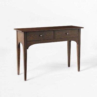 Palma 46" Arched Console Table Dark Brown - Threshold™ designed with Studio McGee | Target