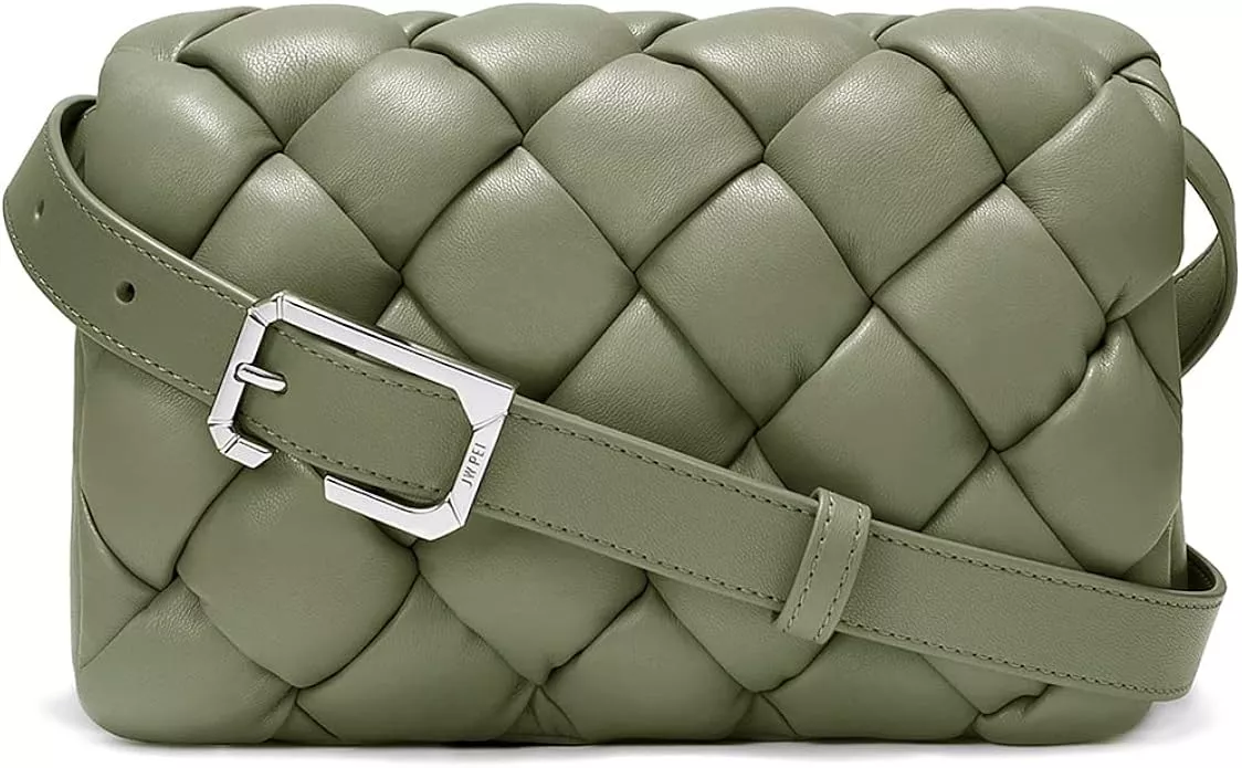 JW PEI, Bags, Jw Pei Maze Bag Women Crossbody Clutch Bag Sage Green