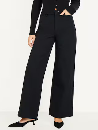 High-Waisted Pixie Super Wide-Leg Pants | Old Navy (US)