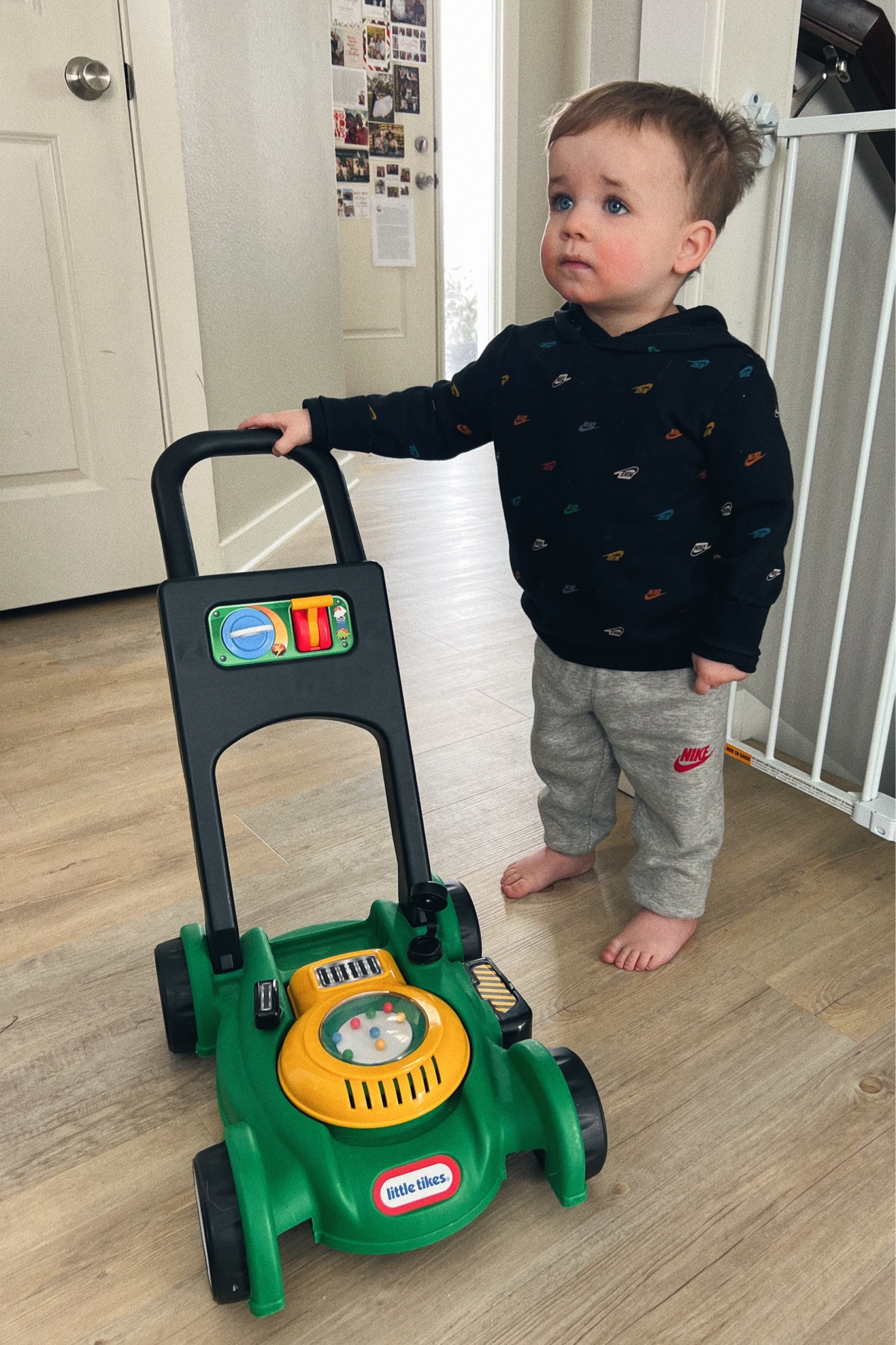 my little guy’s favs: a Nike set & his lawn mower 🫶🏼

#LTKkids #LTKfamily #LTKbaby