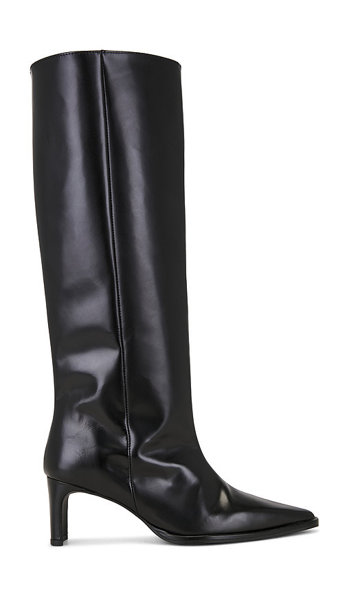 SAMSOE SAMSOE Saray High Boots in Black. Size 40. Also in 37, 38, 39, 41. | Revolve Clothing (Global)