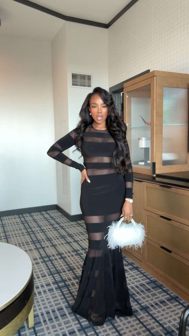 My LTKCon OOTN.  This dress is beautiful and spicy all in one!!   

 #LTKCon #LTKU #LTKStyleTip