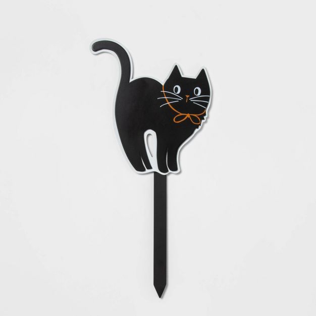 Black Cat Halloween Decorative Yard Stake - Hyde & EEK! Boutique™ | Target