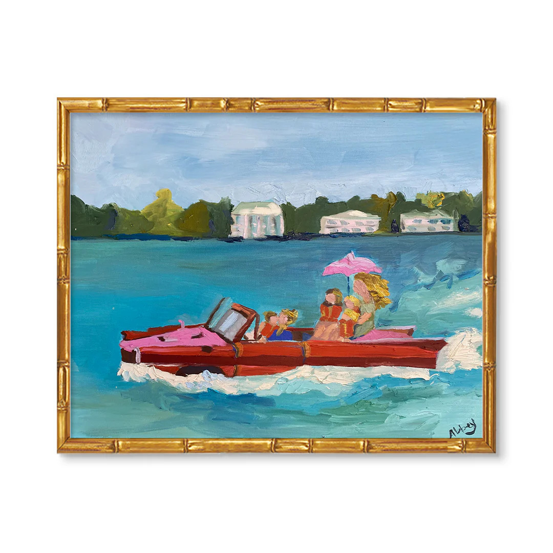 Floating Car by Abbey Mueller | Urban Garden Prints