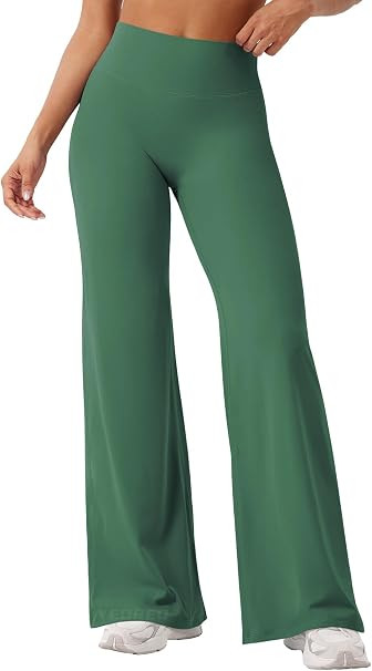 YEOREO Workout Leggings Womens No Front Seam Straight Leggings 29" / 31.5" / 33" High Waist Butte... | Amazon (US)