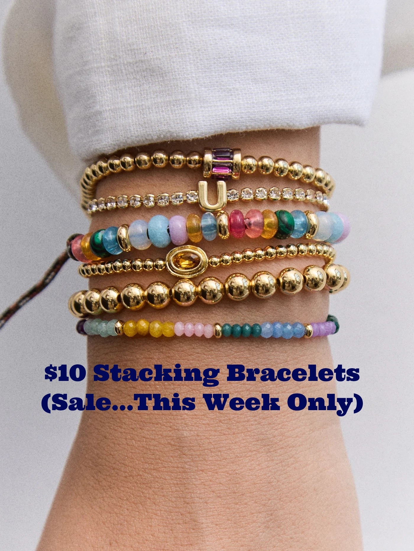 $10! 👀 Ordered 5 of these…perfect sale! Can’t wait to wear them all or mix & match! GREAT GIFT for anyone, including yourself! 🫶🏼🫶🏼🫶🏼

#LTKMothersDay #LTKootd #LTKgrwm