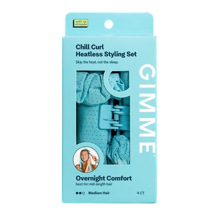 Gimme Beauty Heatless Curling Rod Set for Medium Hair, 1 Count | Walmart (US)