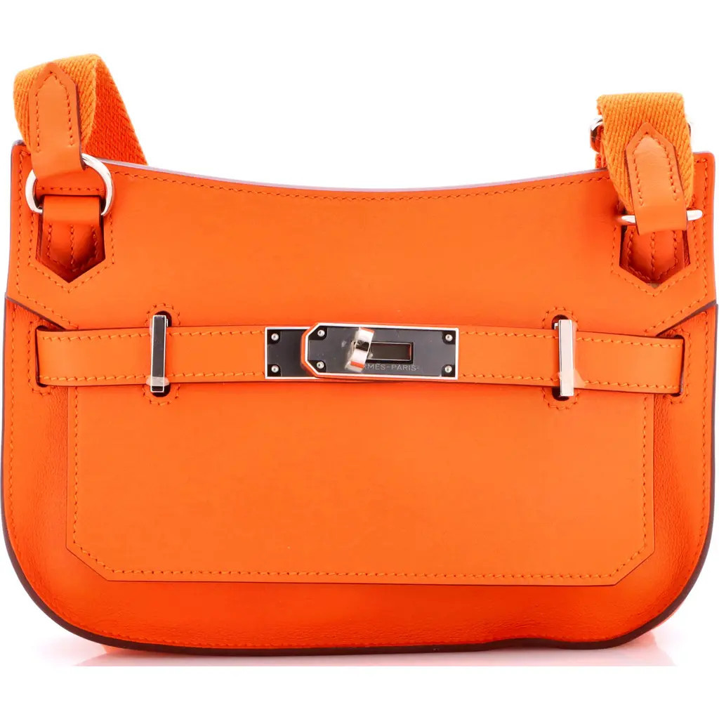 Pre-Owned Hermes Jypsiere Bag Swift Mini in Orange Minium at Nordstrom, Size X-Small | Nordstrom