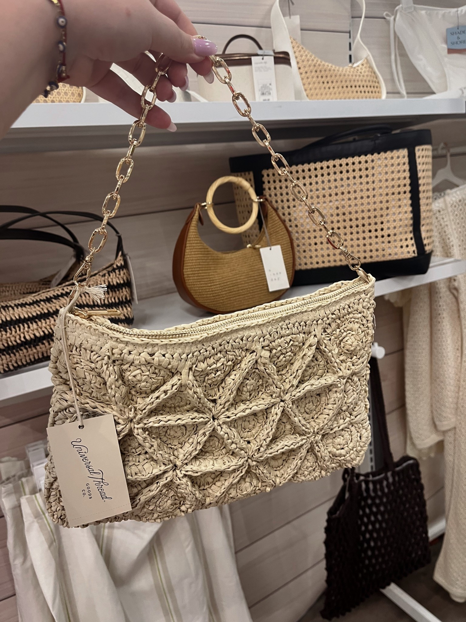 Summer bags from Target

Ltkfindsunder100 / ltkfindsunder50 / LTKstyletip / target / target finds / target style / target bag / crochet bag / raffia bag / rattan bag / starfish bag / handbag / crossbody bag / tote bag / summer bag / summer tote bag 

#LTKSaleAlert #LTKSeasonal #LTKItBag