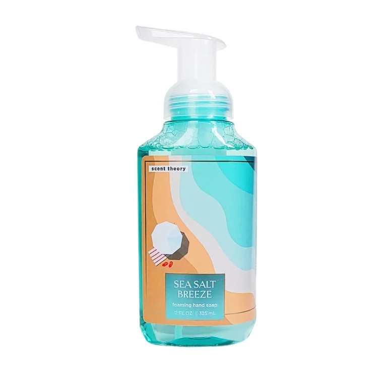 Scent Theory Foaming Hand Soap, Sea Salt Breeze, 11 fl oz | Walmart (US)