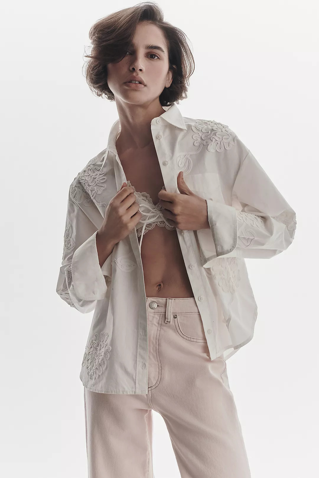 Shrunken Bennet Buttondown Shirt by Maeve | Anthropologie (US)