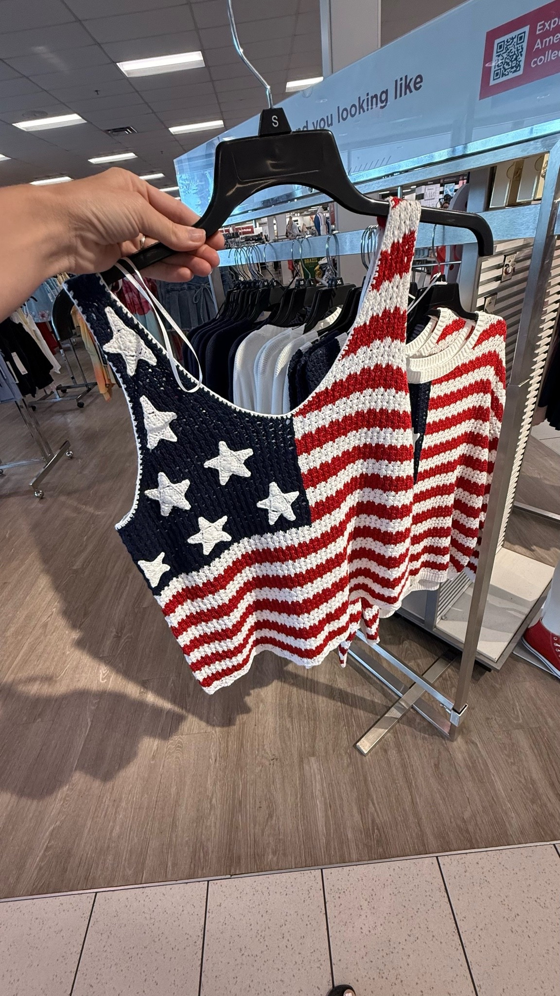 Jollidays American Flag Crochet Tank Top – @Kohl's 

Your 4th of July top just arrived and she’s a 5-star queen 🇺🇸✨ This crochet flag tank is giving festival-ready, bbq-chic, parade-perfect energy all in one. The open-knit texture keeps it breezy while the stars and stripes do all the talking. Pair with white jeans, denim shorts, or even a flowy skirt — honestly she goes with everything red, white & cute. 

#kohlsfinds #kohlsfashion #4thofjuly #fourthofjuly #july4thoutfit #americanflagtank #crochettank #crochetTop #patrioticstyle #independencedayoutfit #redwhiteandblue #summeroutfit #festivalstyle #bbqoutfit #ltkfashion #ltkfinds #ltkseasonal #ltkunder50