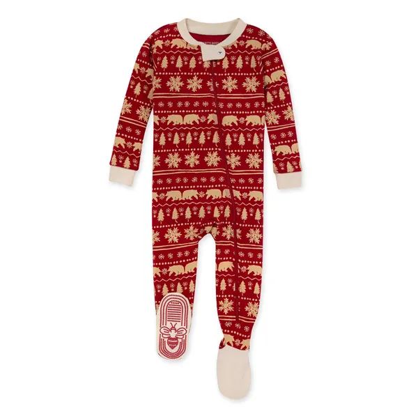 Holiday Matching Family Pajamas Made with Organic Cotton | Burts Bees Baby