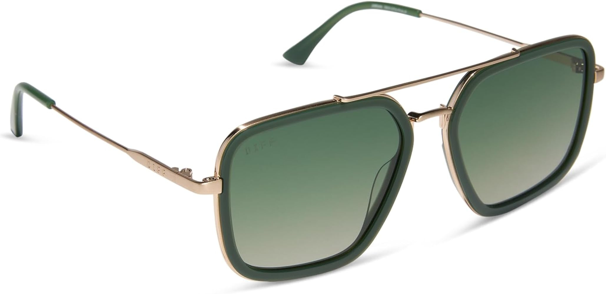 DIFF Jordan Designer Oversized Navigator Sunglasses for Women | 100% UVA/UVB Protection | Solid F... | Amazon (US)