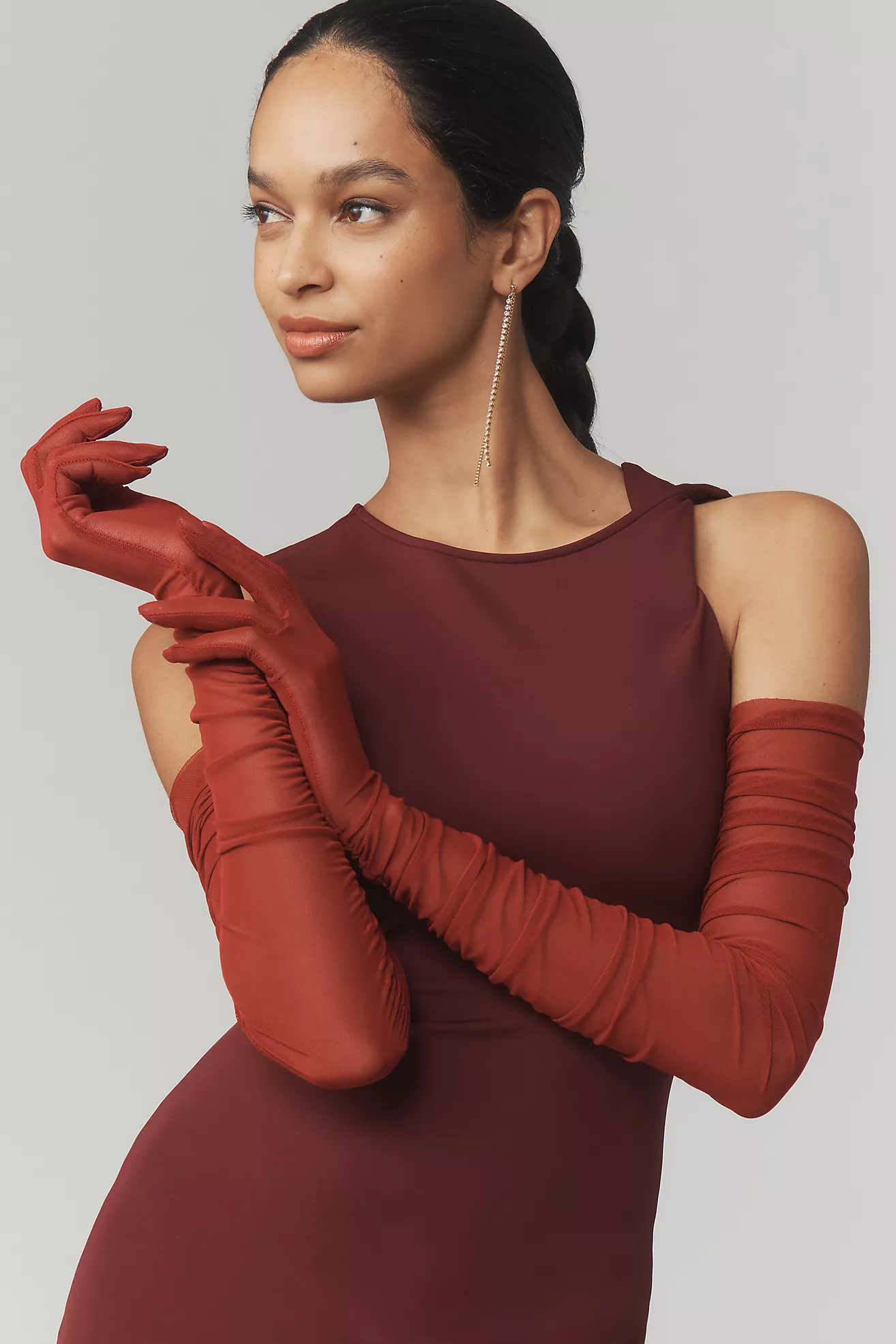 High Heel Jungle Ariana Ruched Gloves | Anthropologie (US)