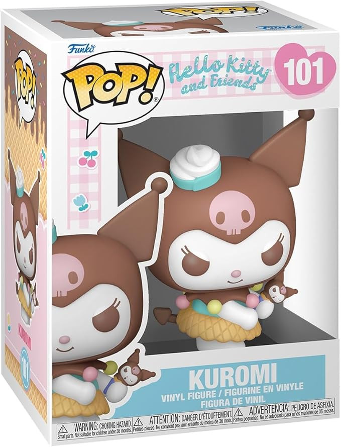 Funko Pop Sanrio: Hello Kitty - Kuromi - (Icecream) - Collectable Vinyl Figure - Gift Idea - Offi... | Amazon (US)